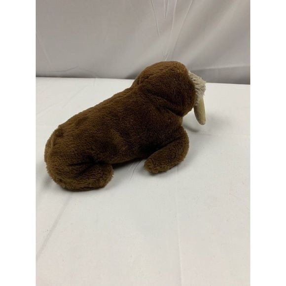 Vintage 1975 R. Dakin Walrus Plush San Francisco Nutshell Weighted EUC - Picture 2 of 5